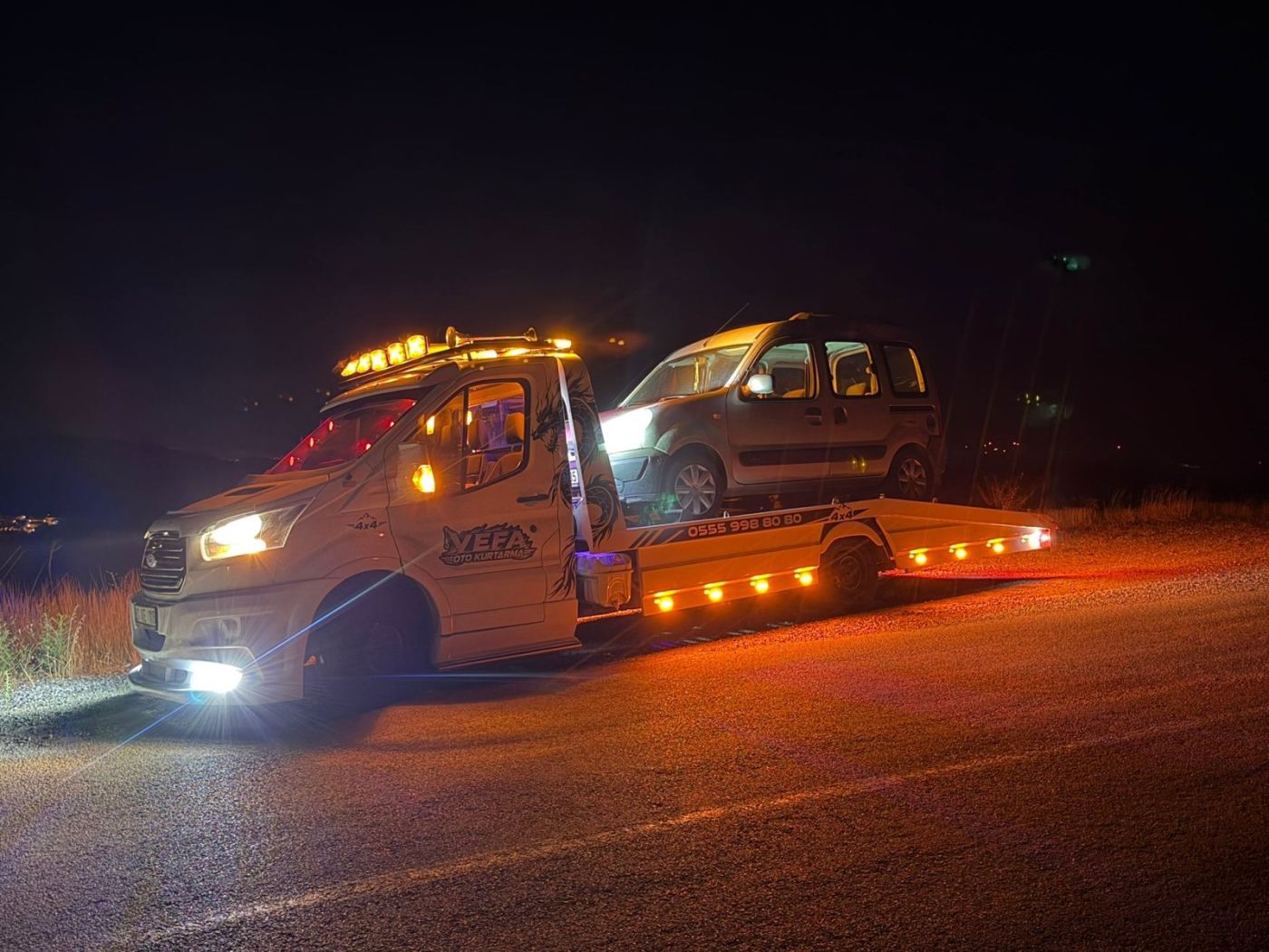 Ticari araç gece taşıma