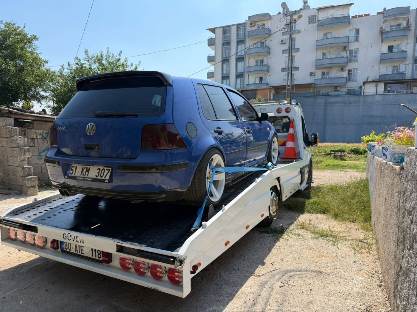 Arızalı araç taşıma